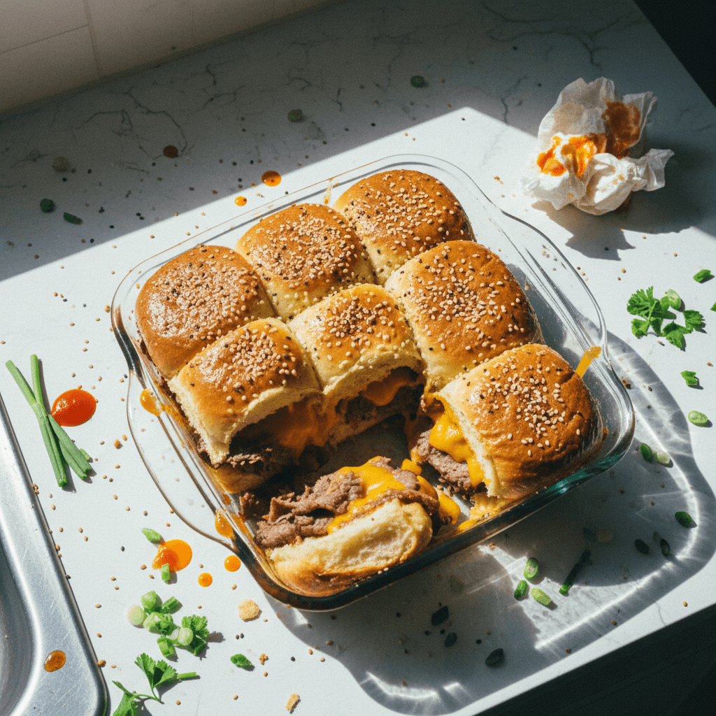 Arby's Beef and Cheddar Sliders