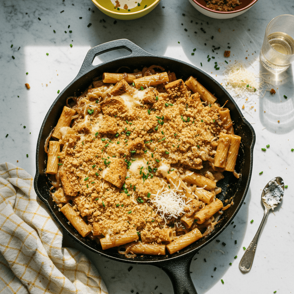 French Onion Mac and Cheeeese