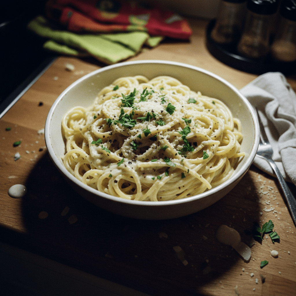 Creamy Garlic Pasta