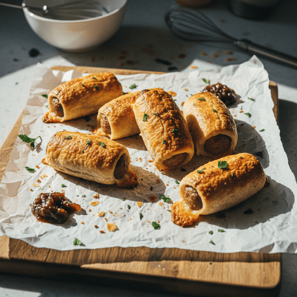 Easy Bakery-style Sausage Rolls