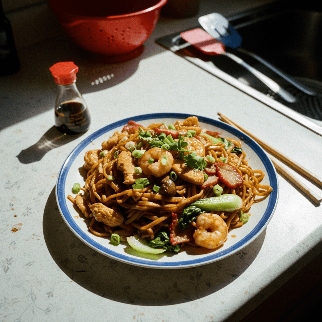 Classic Cantonese Chow Mein