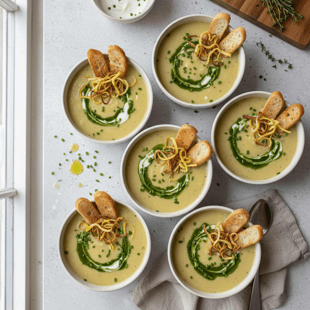 Creamy Potato Leek Soup