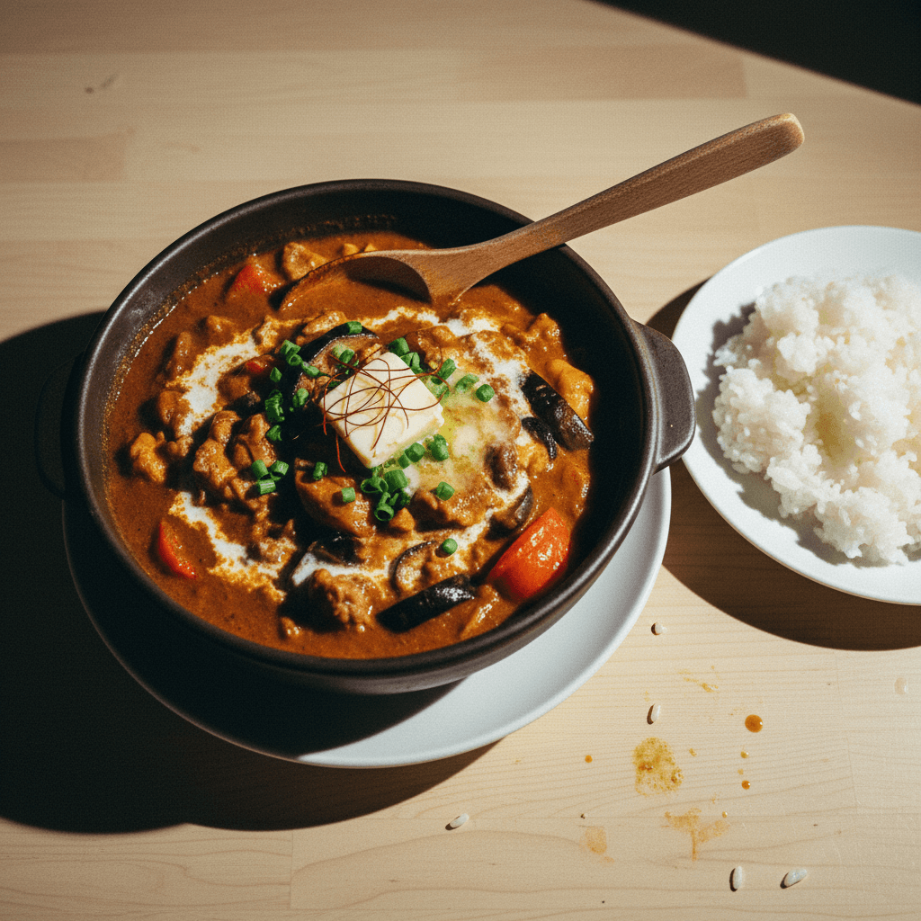 Layered No-Water Curry