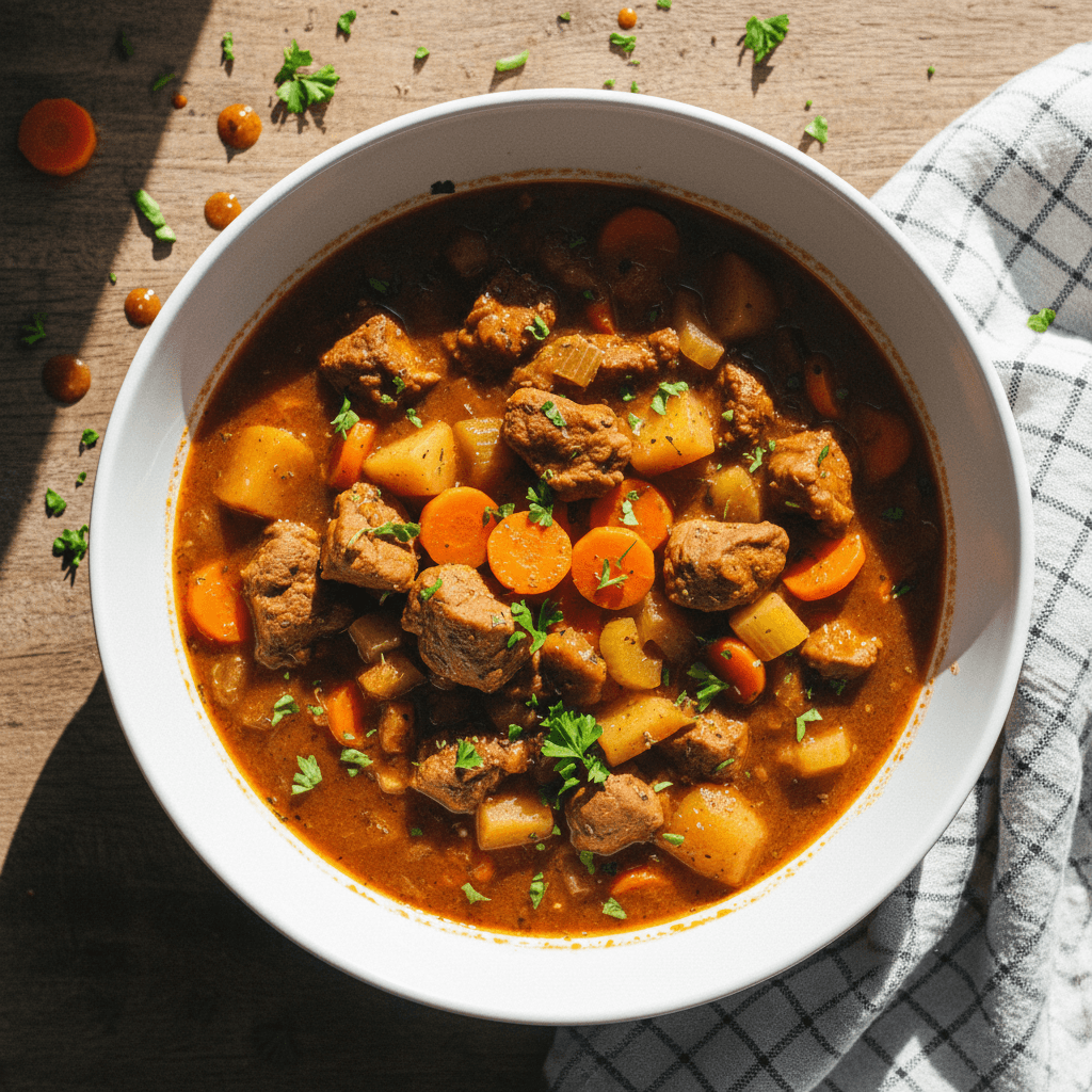 One Pot, No Sear Lamb Stew