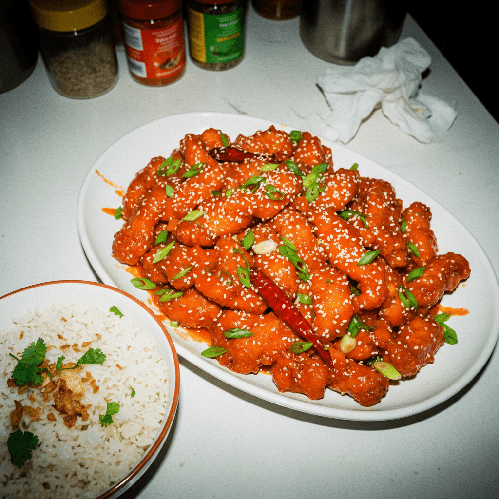 Restaurant-Style Dragon Chicken