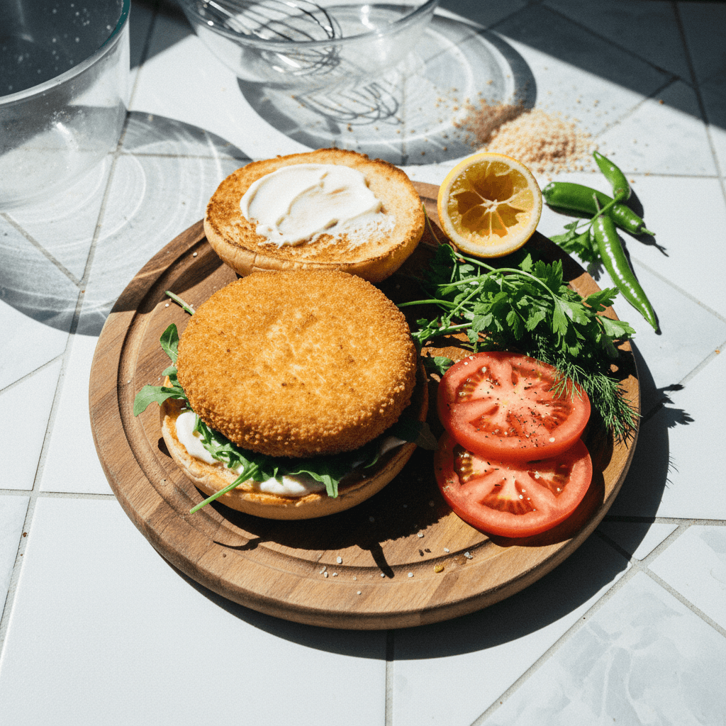 أطيب برغر بدون لحم