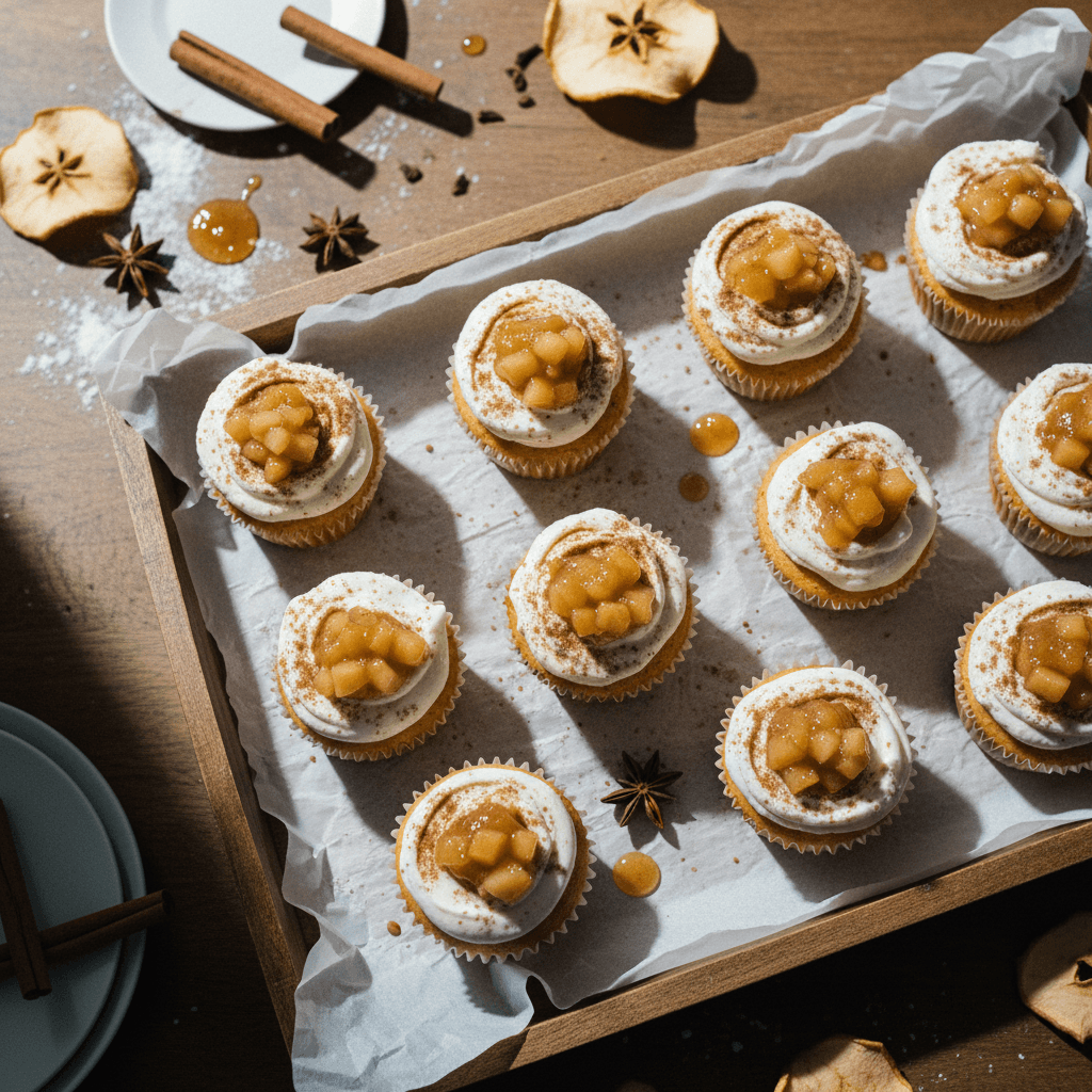 Apple Pie Cupcakes