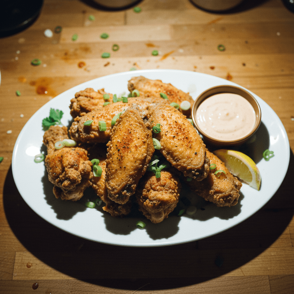 Crispy Fried Chicken Wings