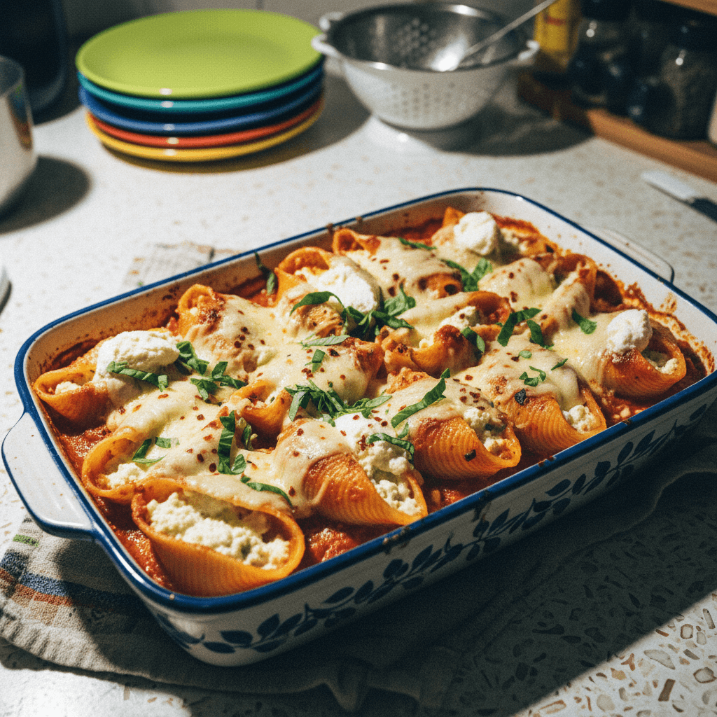 Classic Ricotta Stuffed Shells