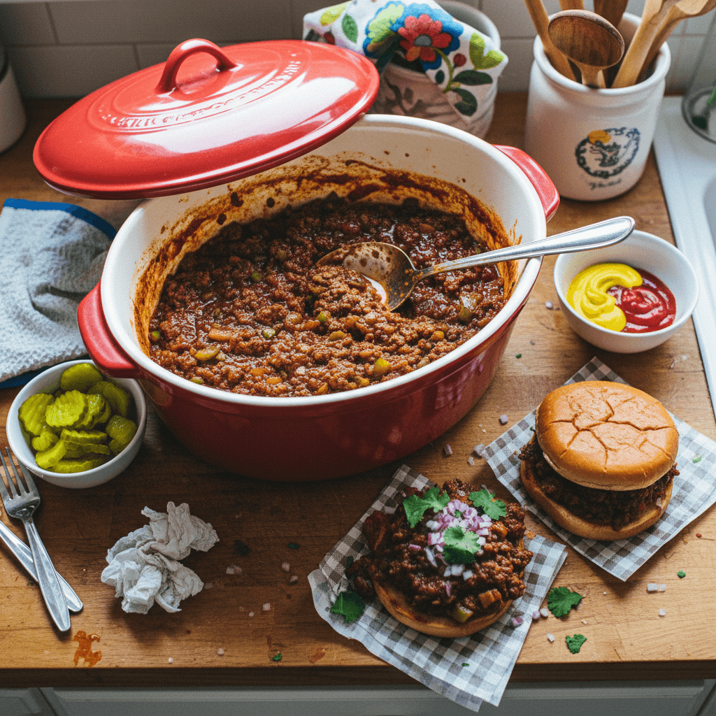 Crock Pot Sloppy Joes