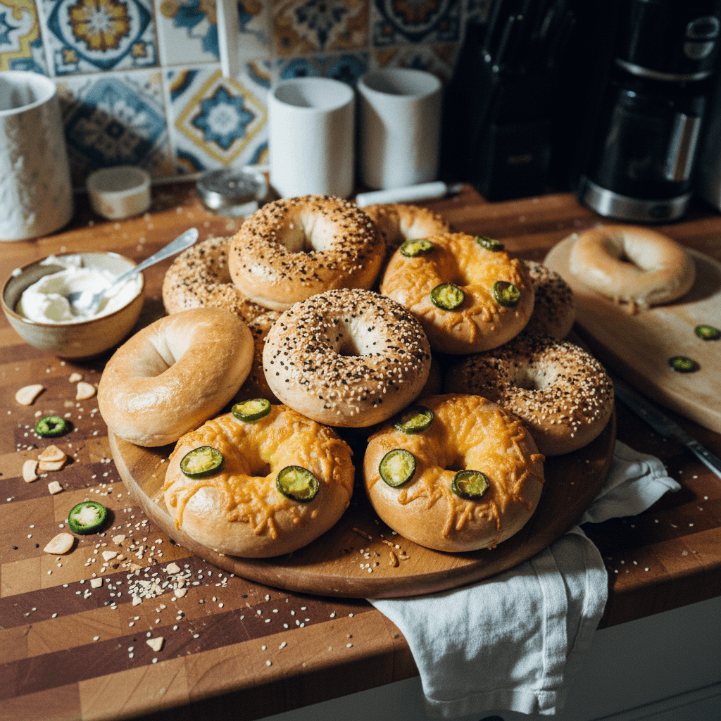 Easy Homemade Bagels