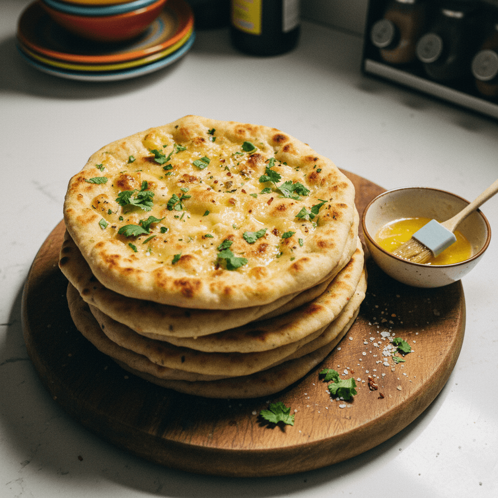 Garlic Cheese Naan