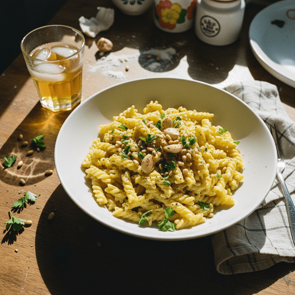 Creamy Garlic Parmesan Pasta