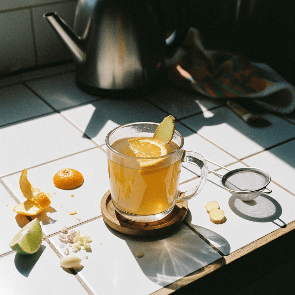 Respiratory Relief Citrus & Ginger Brew