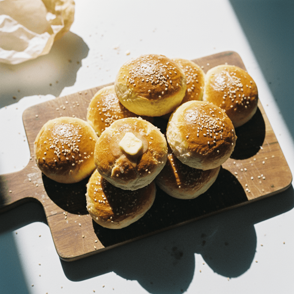 Light Brioche Rolls