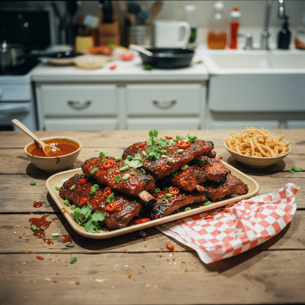 Bill n Bobby's Sweet Spicy Backyard Smoked Rib BBQ!