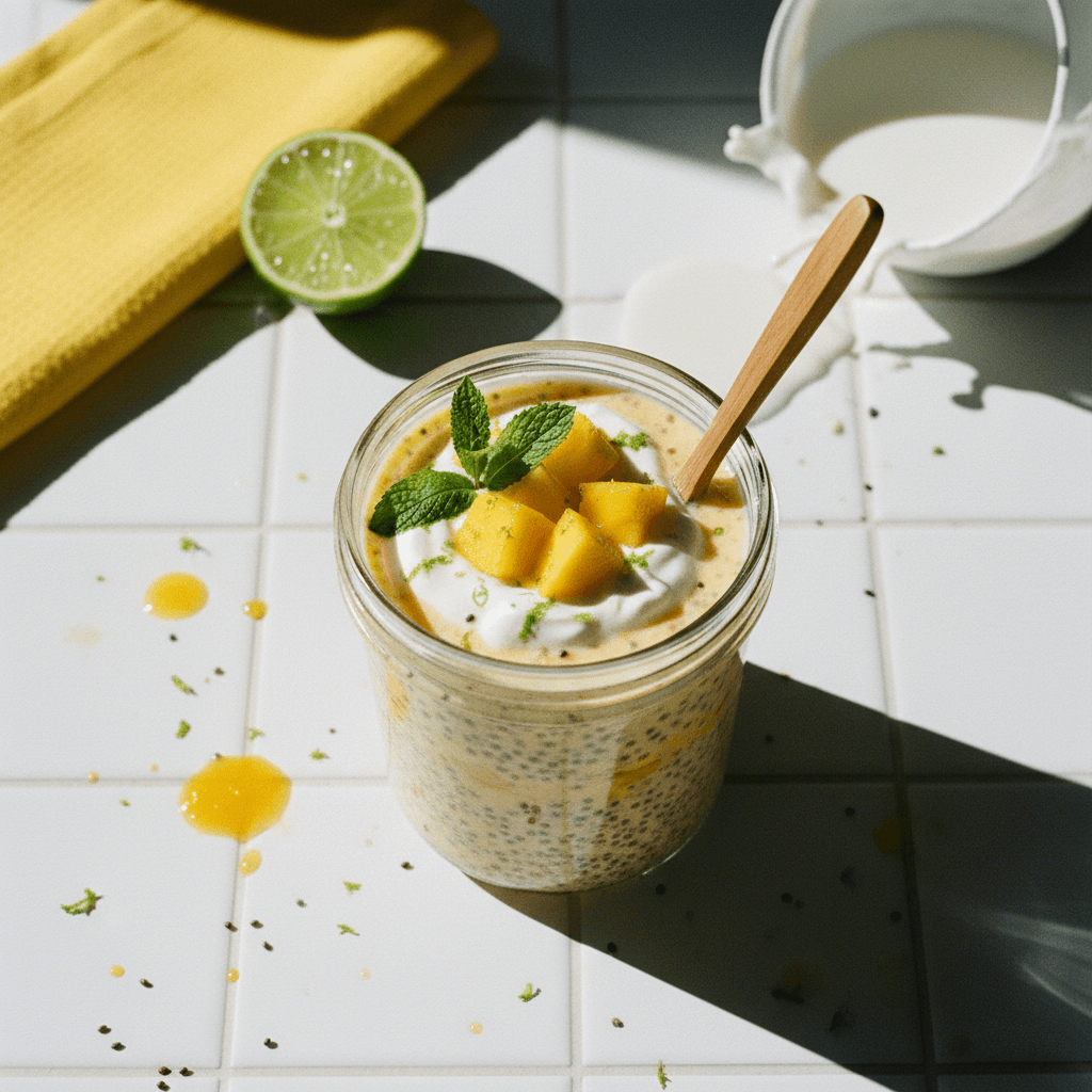 Mango Chia Pudding