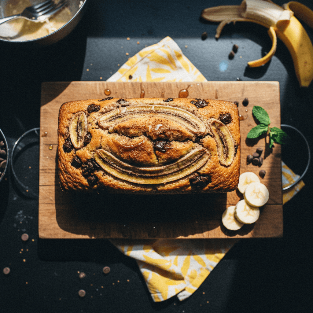 Pan de Plátano Saludable