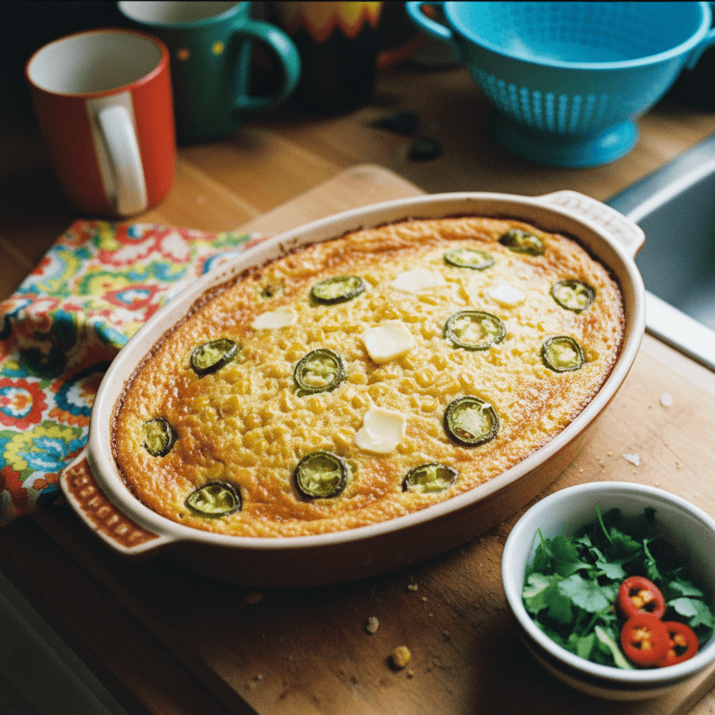 Jalapeño Cornbread Casserole
