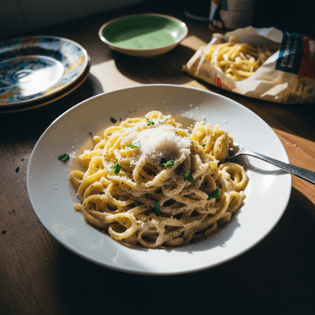Classic Fettuccine Alfredo