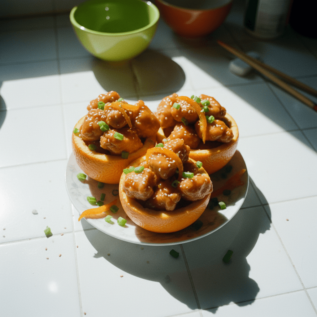 Pollo a la Naranja