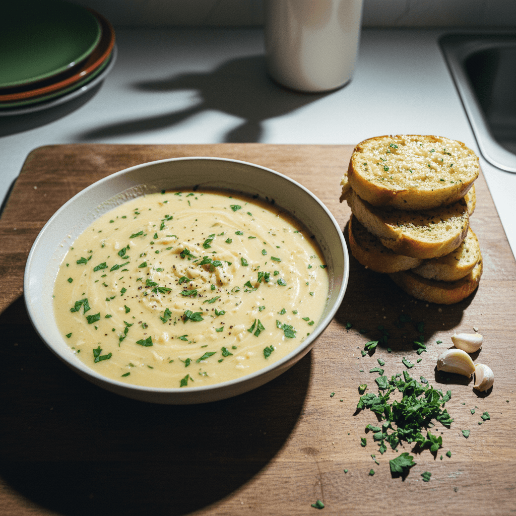 Stable Garlic Butter Sauce
