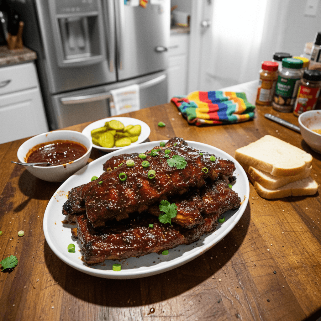 Slow Cooker BBQ Ribs