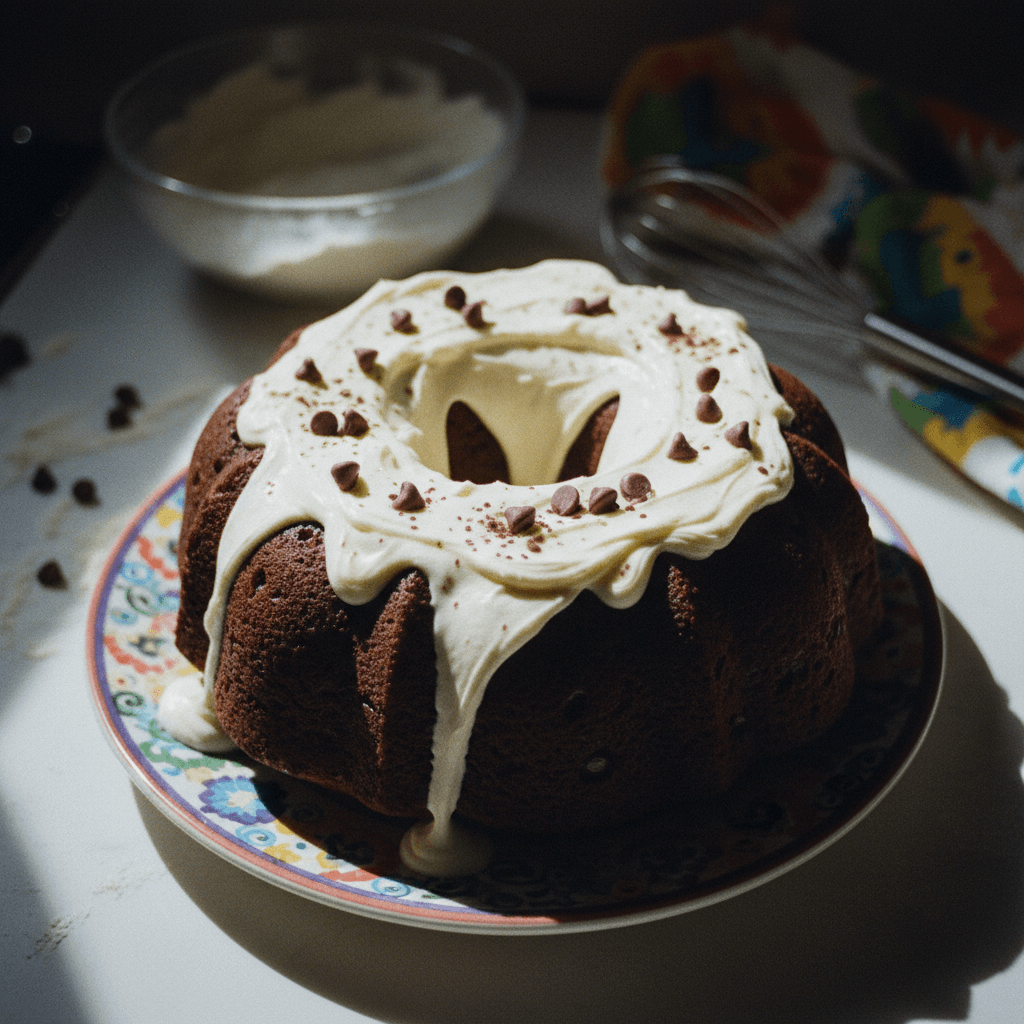Nothing Bundt Cakes Copycat: Chocolate Chocolate Chip