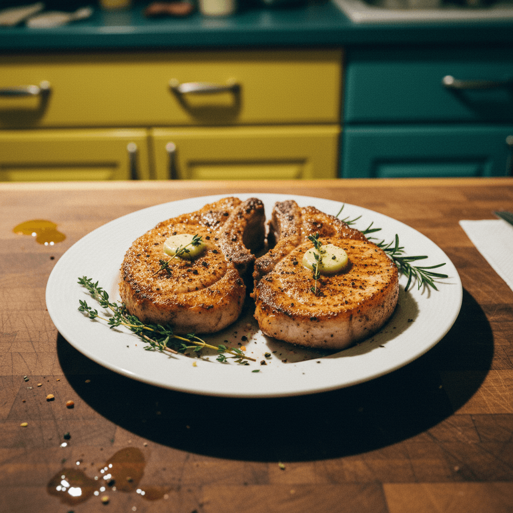 Restaurant-Quality Pan-Seared Pork Chops
