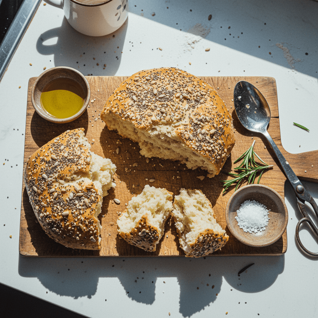 Pan de Cuchara Sin Amasado Versión 2.0