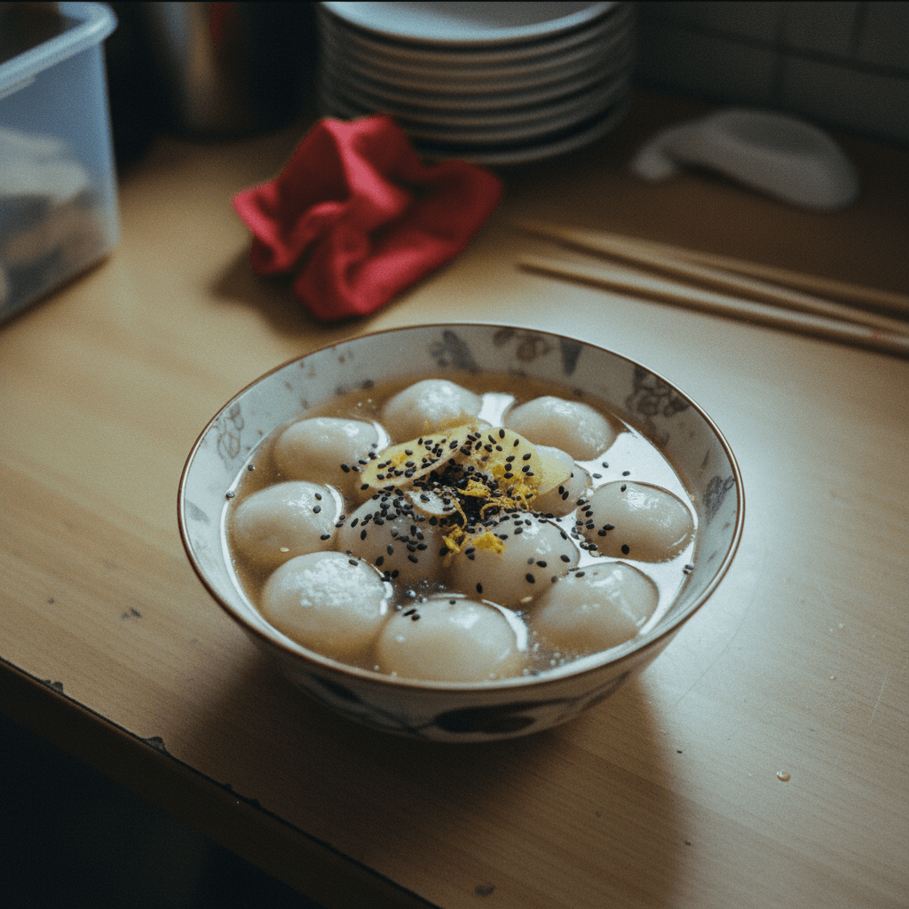 Black Sesame Tangyuan
