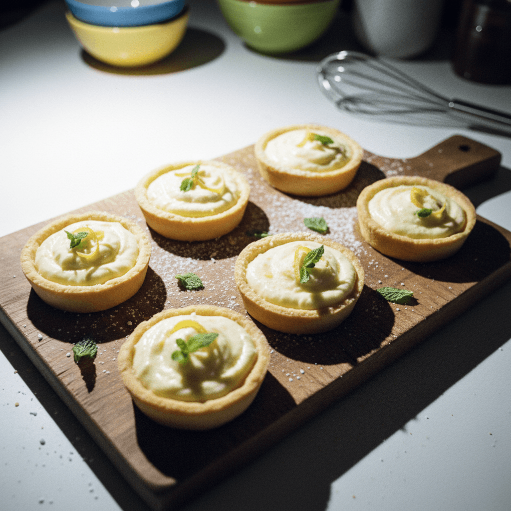 Creamy Lemon Curd Tarts