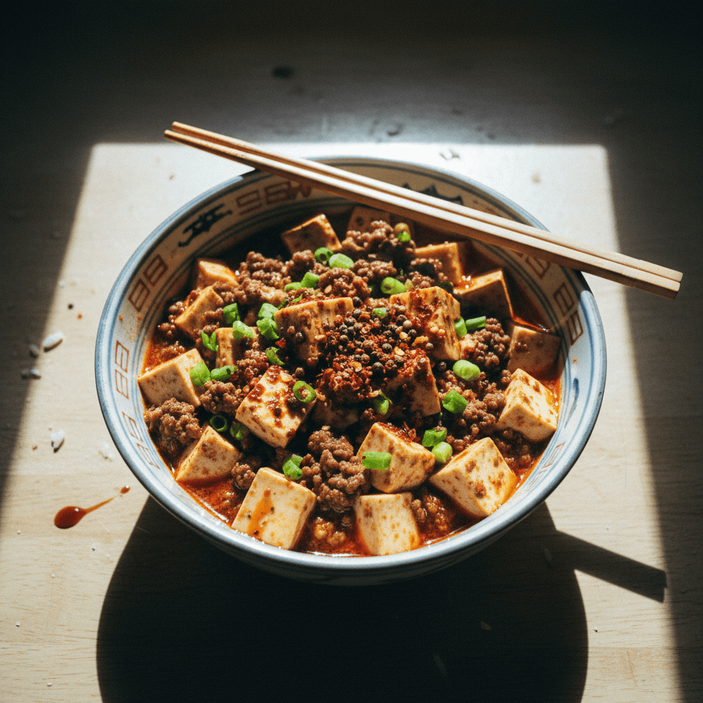 Authentic Mapo Tofu