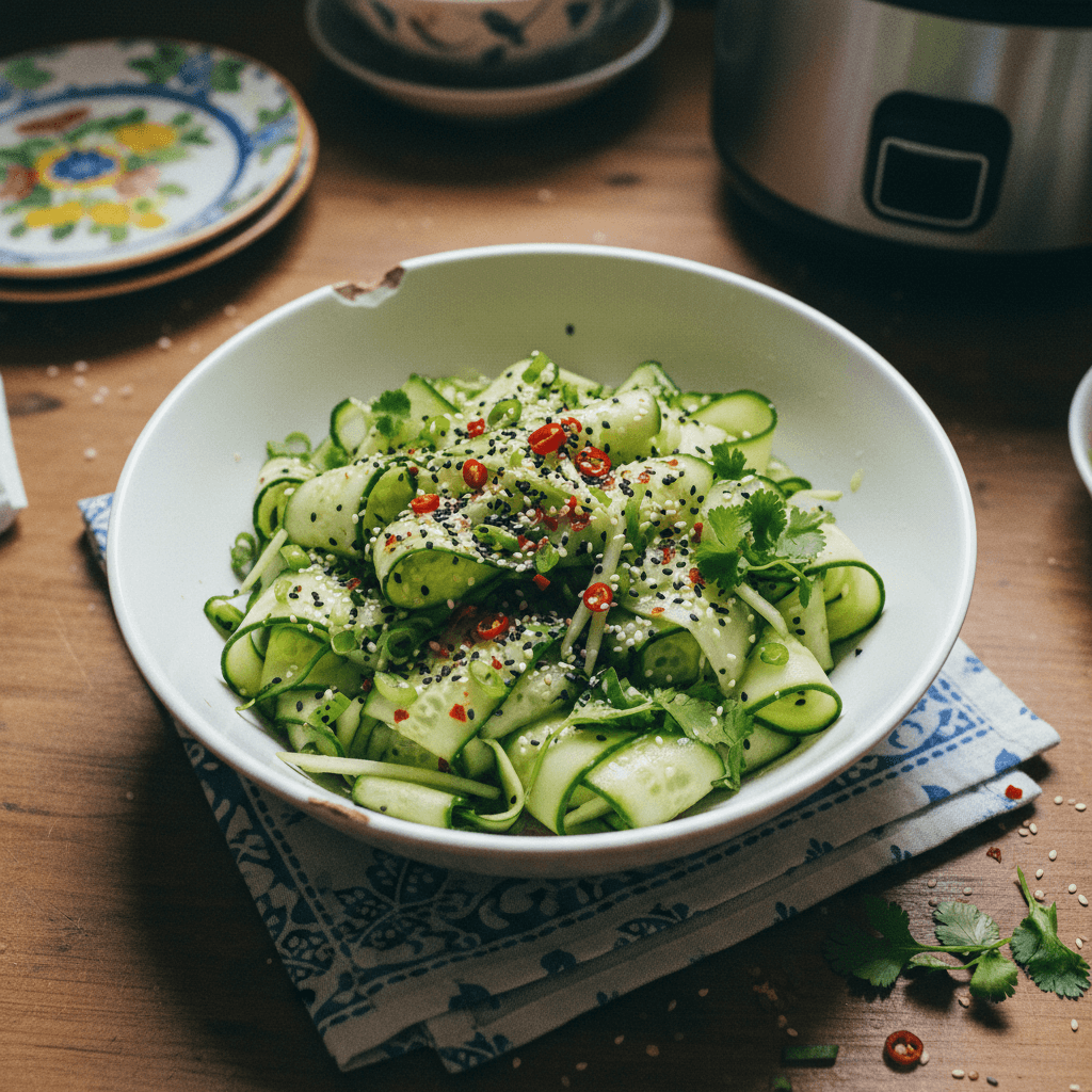 Sesame Cucumber Salad