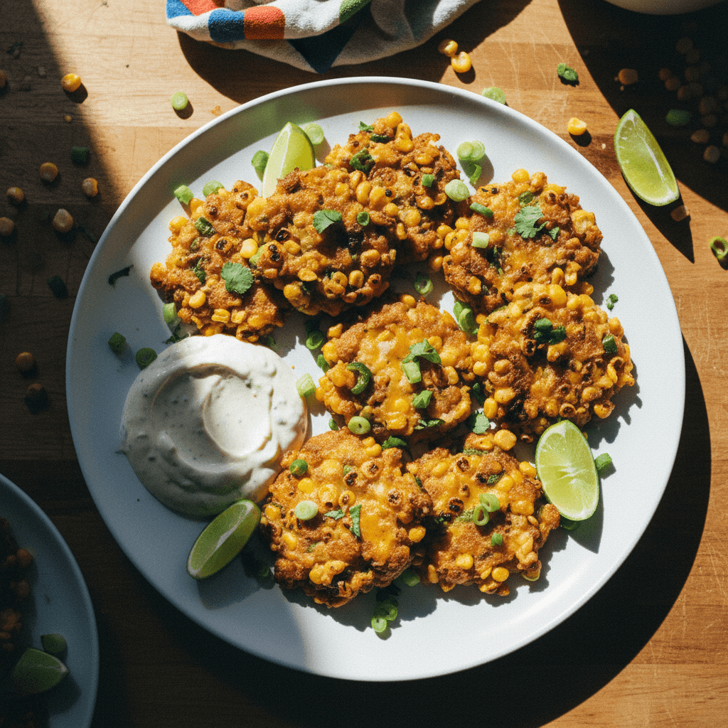 Jalapeño Corn Fritters