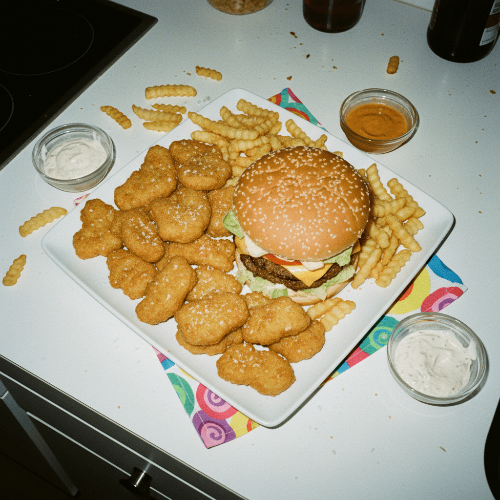 Homemade Chicken Nuggets & Big Mac
