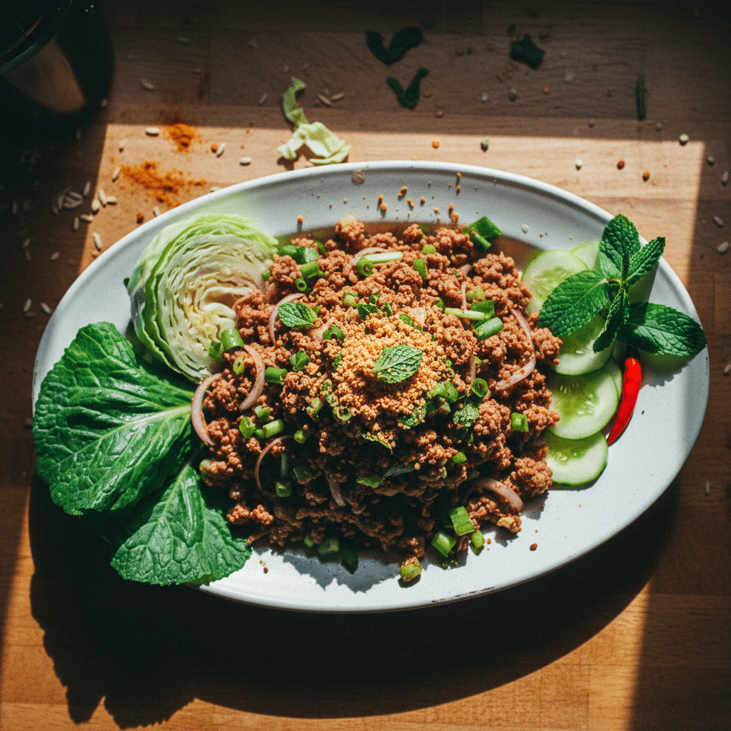 Laab (Thai/Lao Meat Salad)