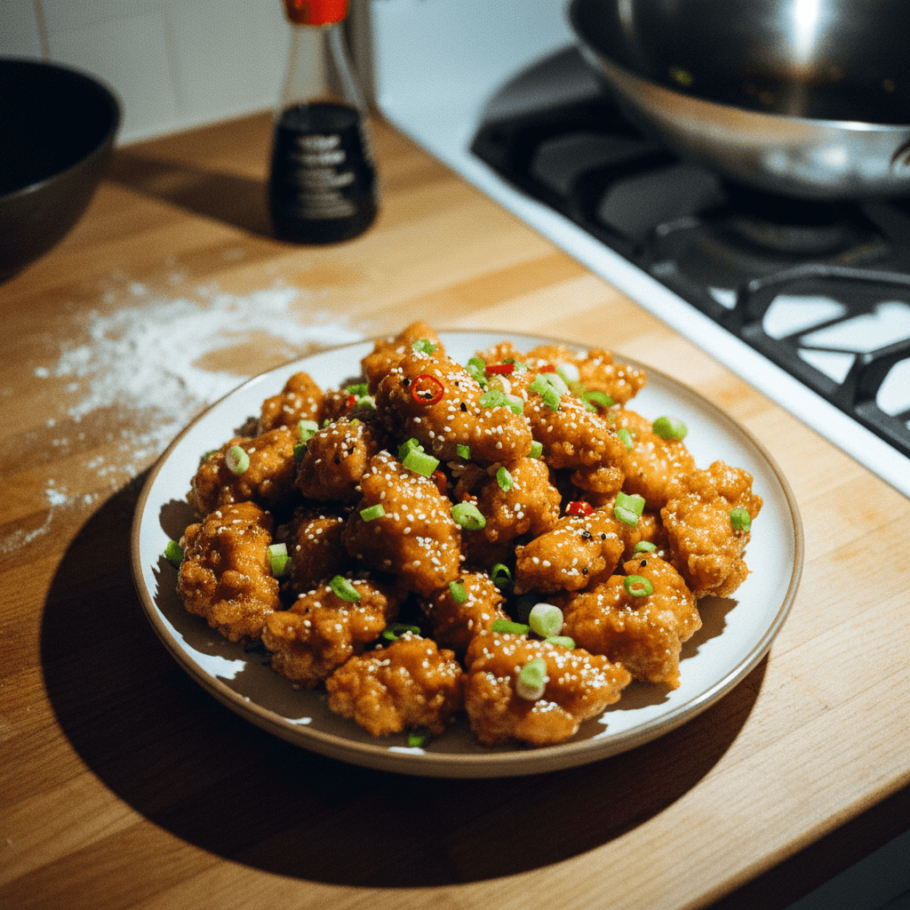Crispy Wok-Fired Honey Chicken