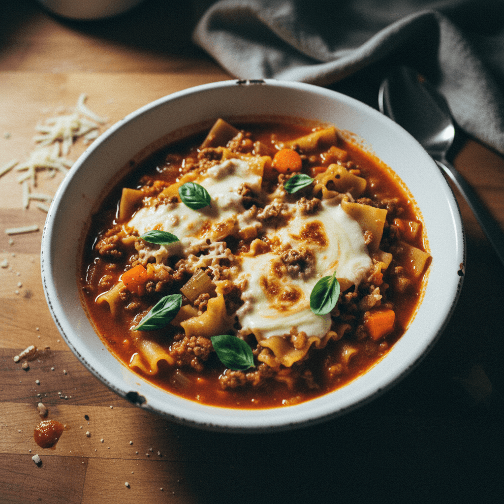 Viral Lasagna Soup