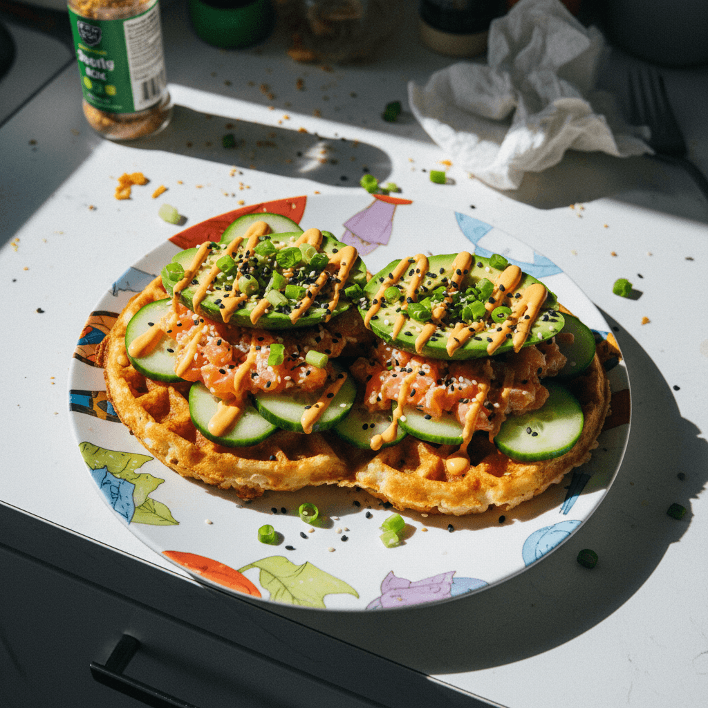 Sushi Waffle