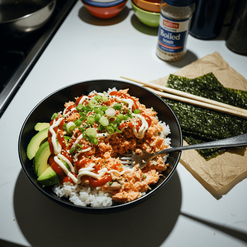 Salmon Rice Bowl
