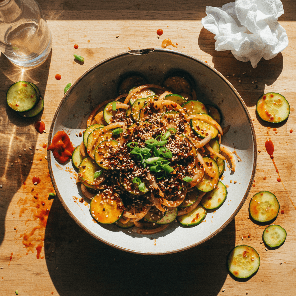 Spicy Cucumber Salad