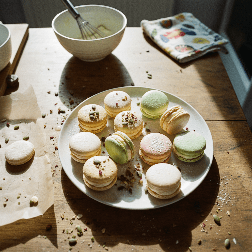 Rice Flour Macarons