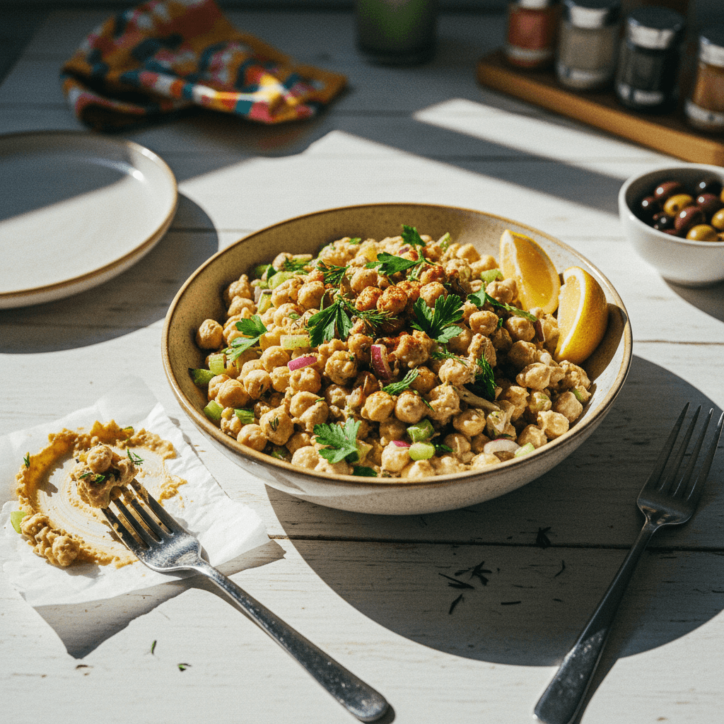 Chickpea 'Tuna' Salad