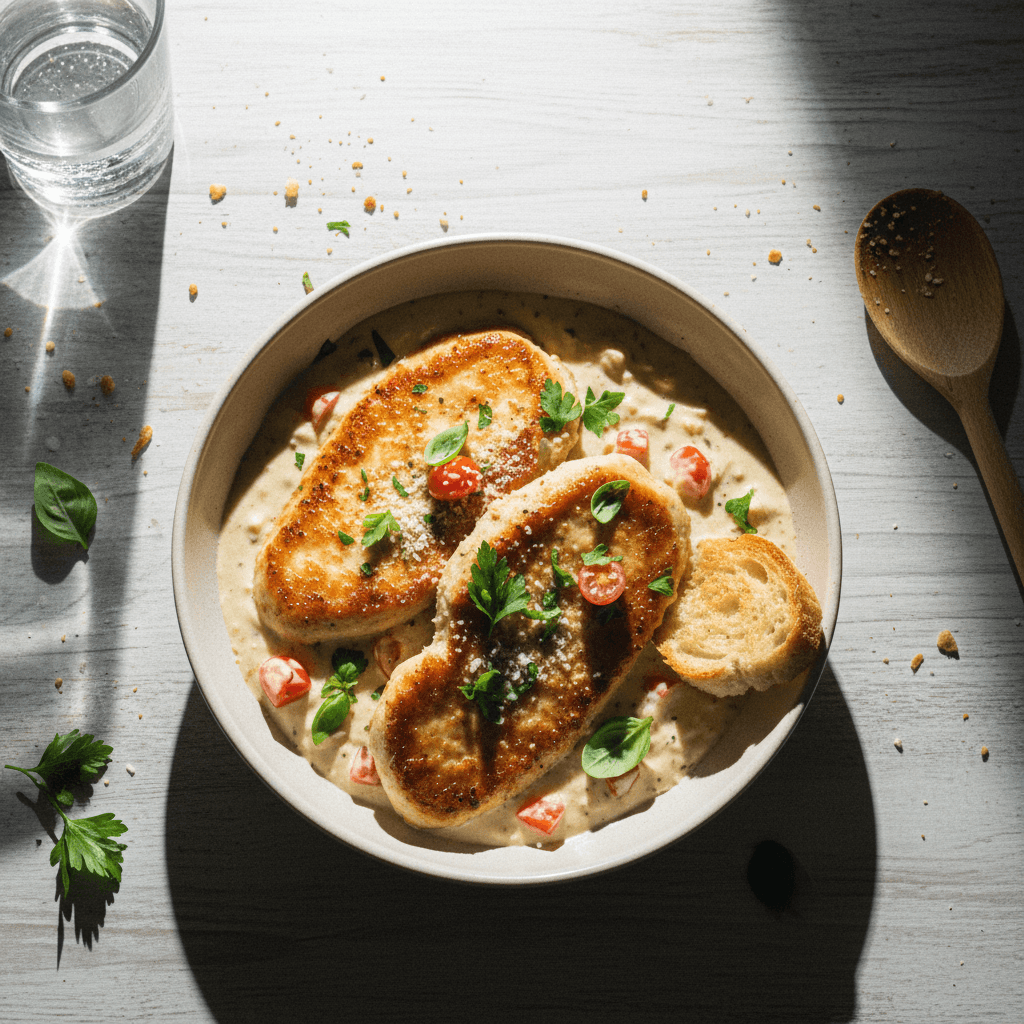 Creamy Chicken (Frango com Molho Cremoso)