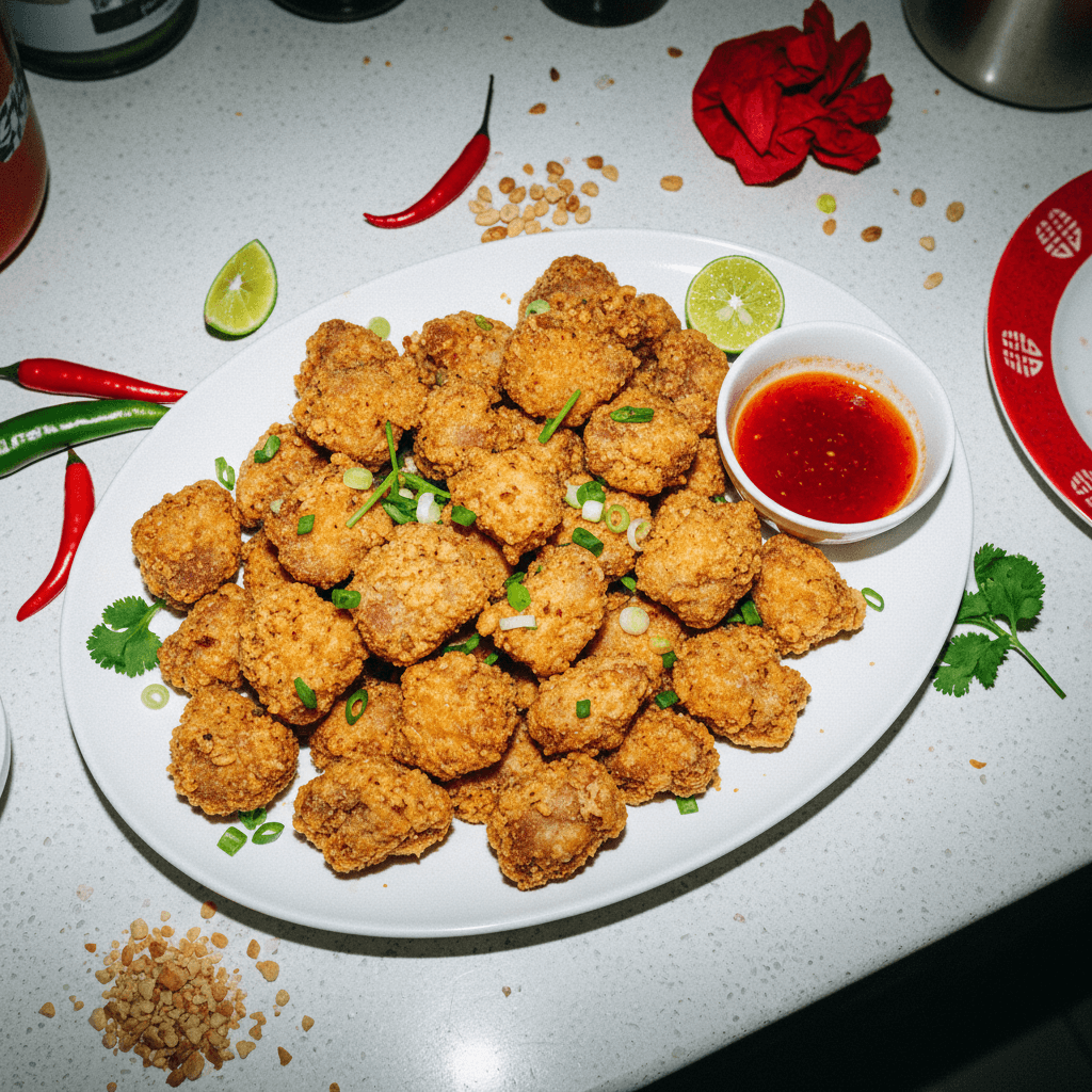南乳炸肉 (Fermented Beancurd Fried Pork)