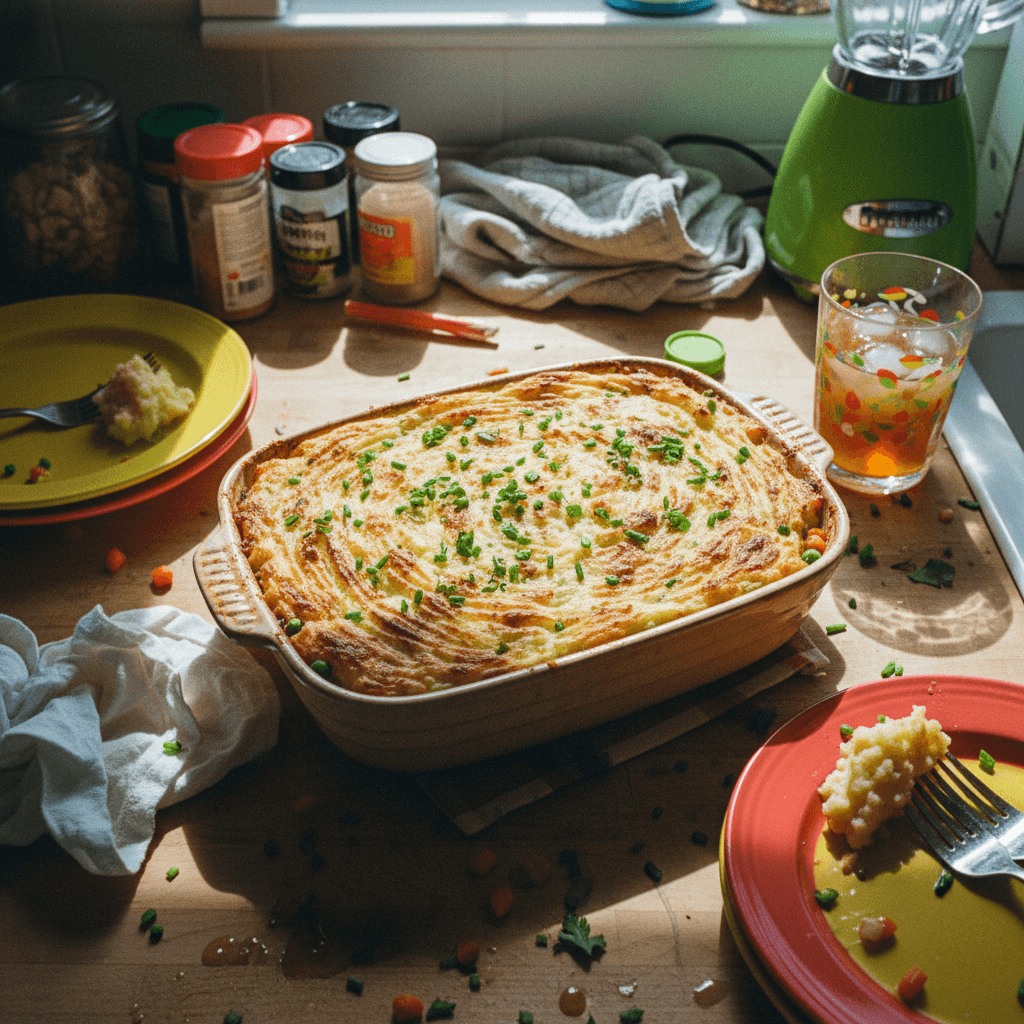 Hearty Shepherd's Pie with Golden Potato Topping