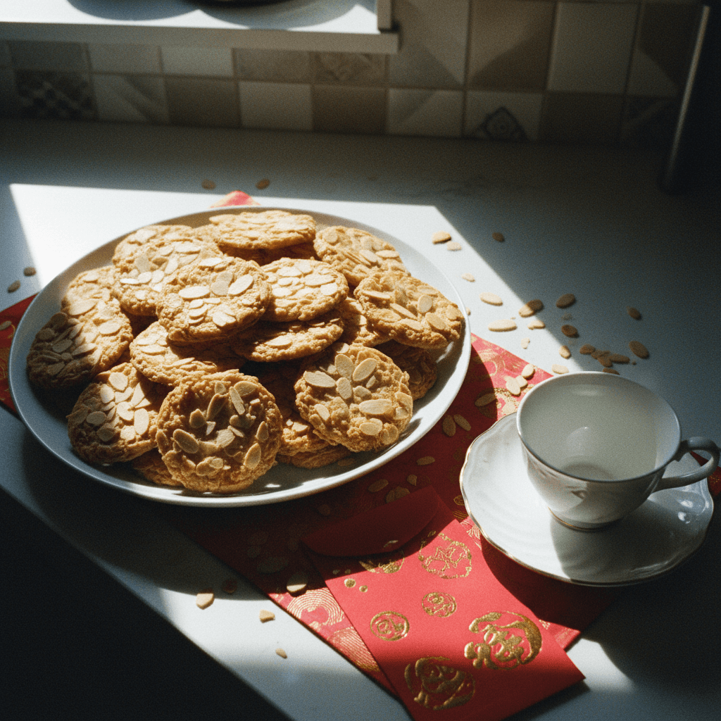 Crispy Almond Cookies