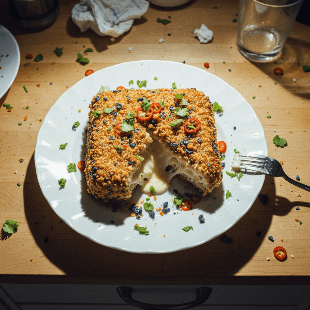 Deep-Fried Dorito-Crusted Cheese Block