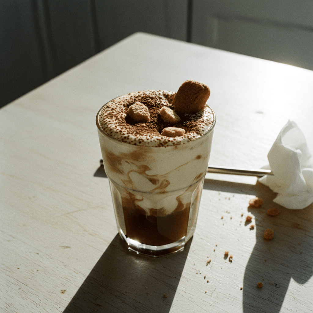 Tiramisu Iced Latte